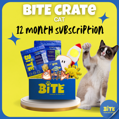 Bite Crate Cat 12 Month Subscription
