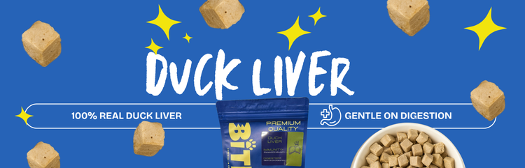  Duck Liver Freeze Dried for Cats & Dogs Footer